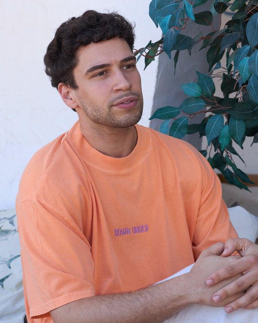 LA MARINERA naranja- camiseta manga corta