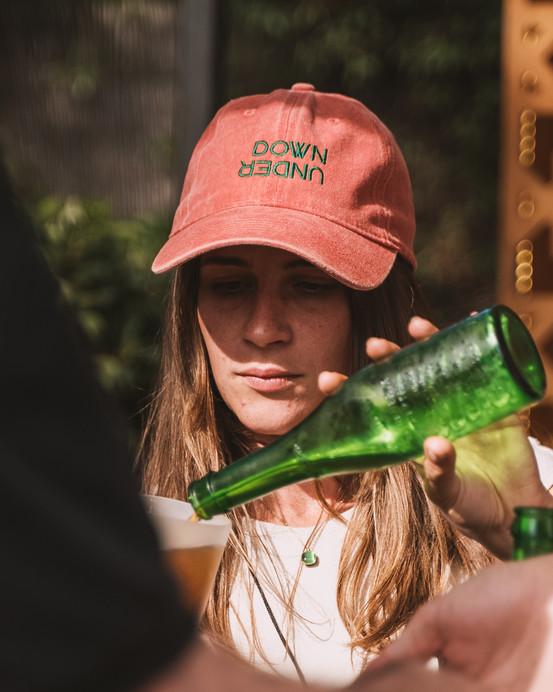 GORRA DOWN UNDER - Coral