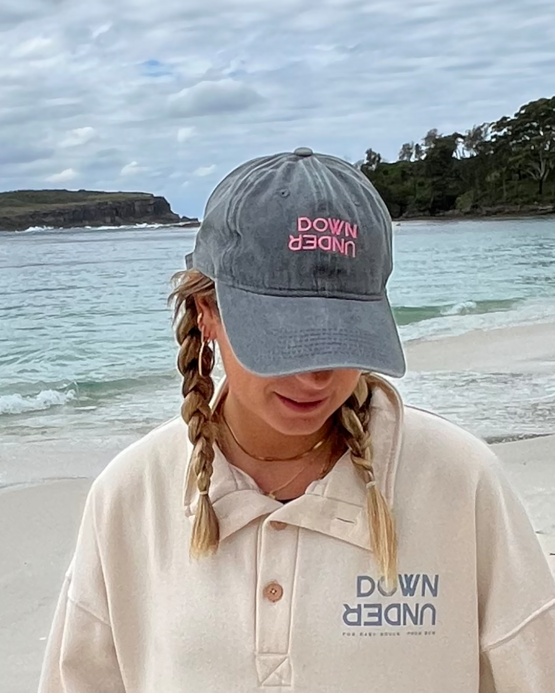 DOWN UNDER CAP - Grey