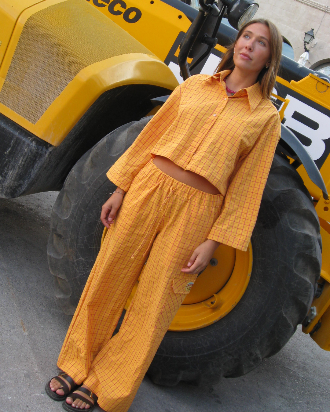 LONG PANTS - PAPAYA