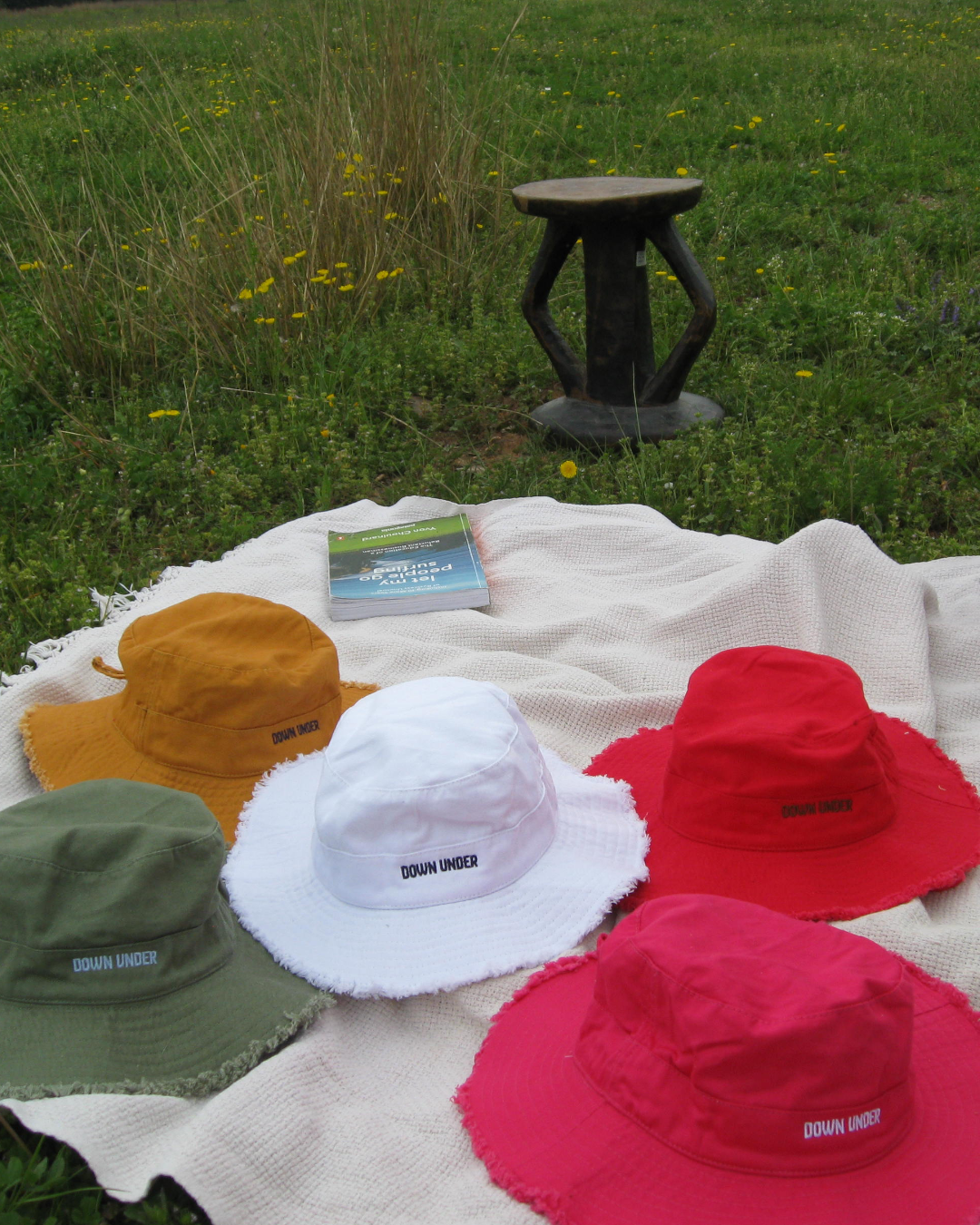 BUCKET HAT Rojo - DOWN UNDER