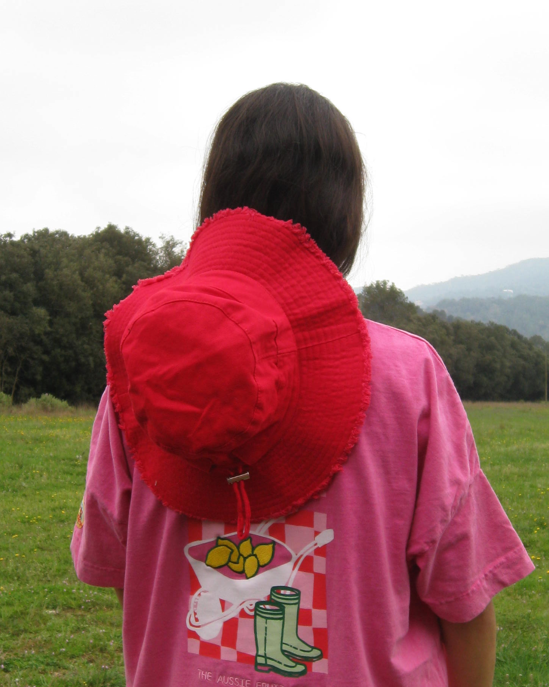 BUCKET HAT Rojo - DOWN UNDER