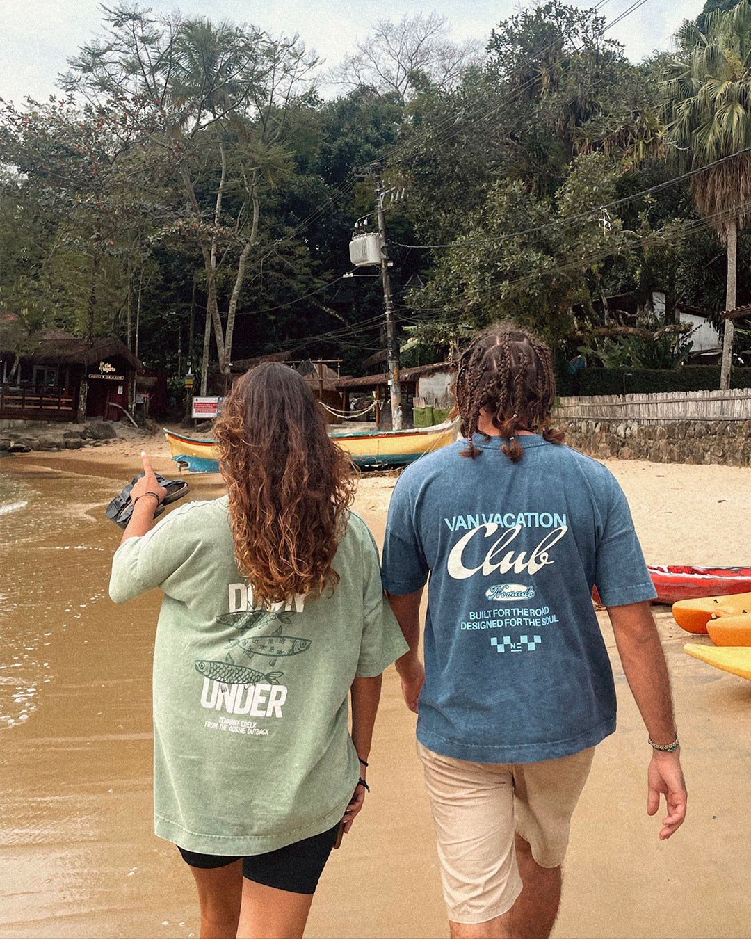 THE AUSSIE FISH TEE - short sleeve t-shirt