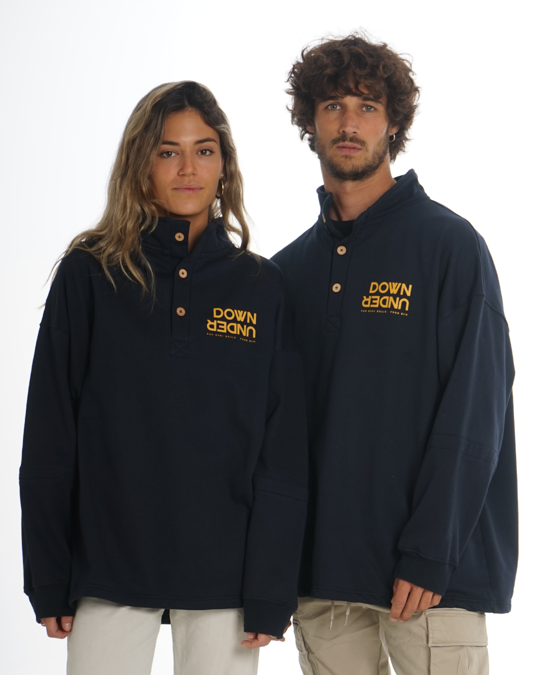 MELBOURNE Blue - Oversized Sweatshirt