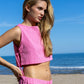 Top de rayas - PINK