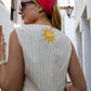 TOP de rayas - Beige