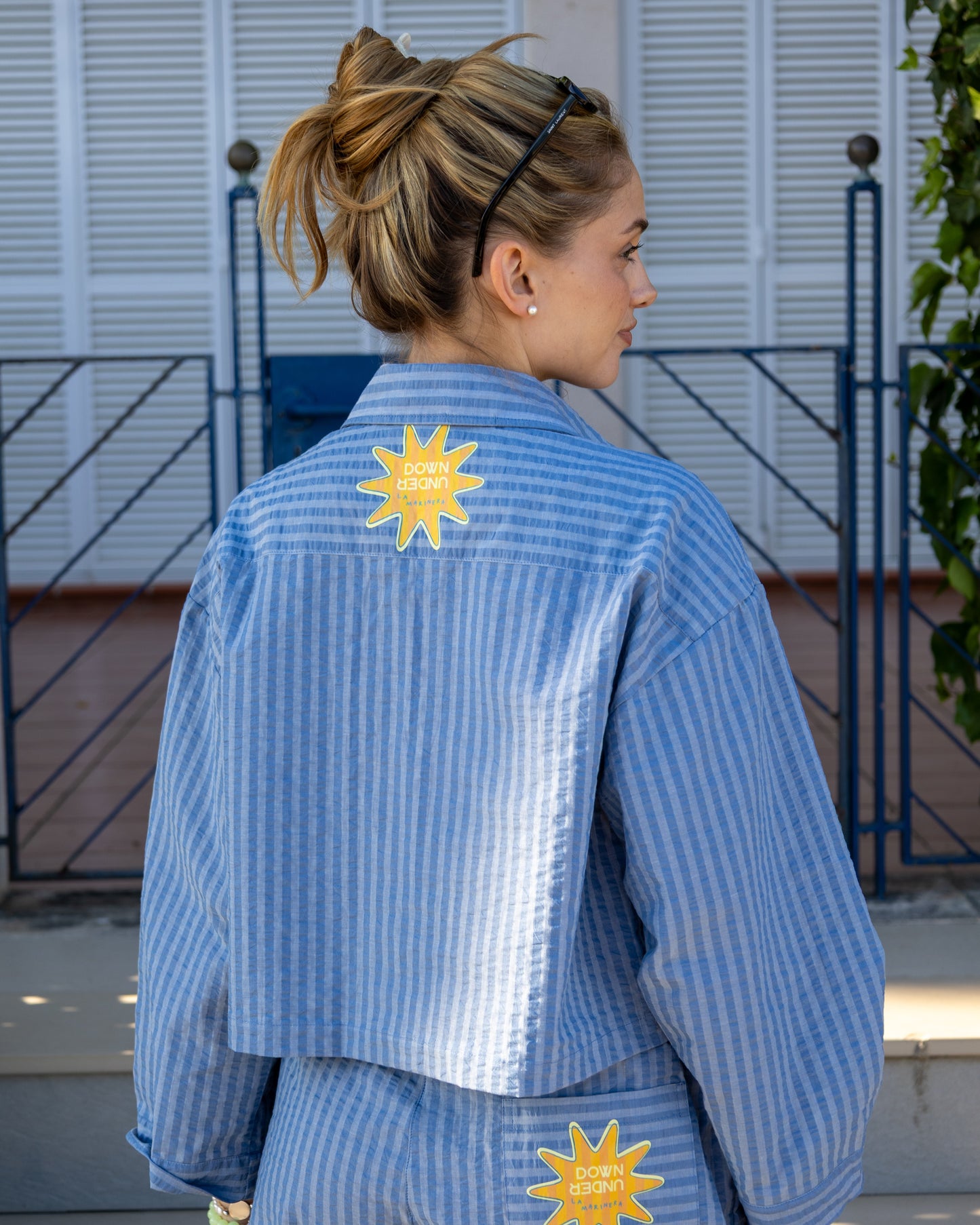 SHIRT – Blue striped