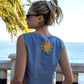 TOP de rayas - Azul