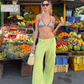 LONG PANTS - AVOCADO