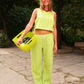 LONG PANTS - AVOCADO