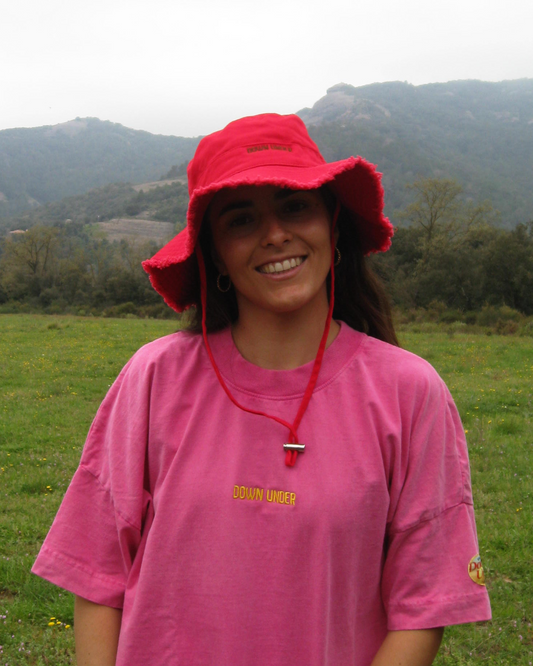 BUCKET HAT Rojo - DOWN UNDER