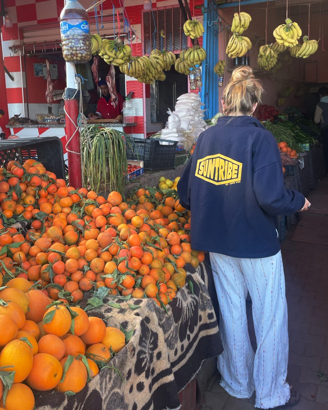 MELBOURNE Blue - Oversized Sweatshirt