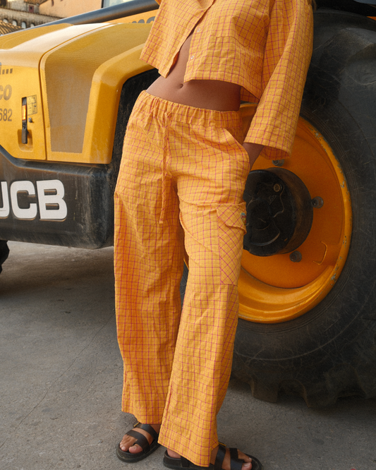LONG PANTS - PAPAYA