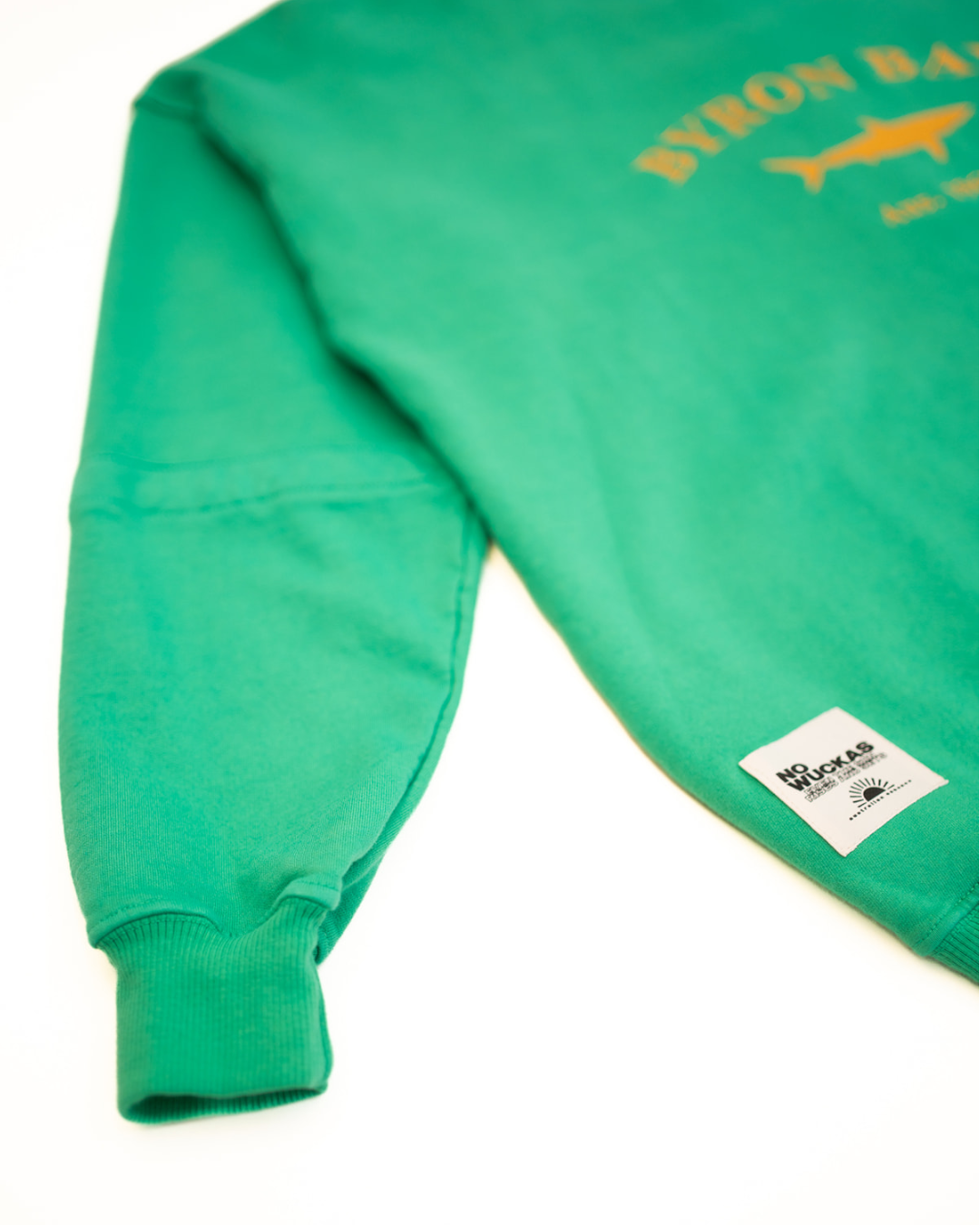 BYRON BAY Verde - Oversized Washed Sweatshirt
