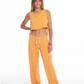 MANGO - Linen trousers