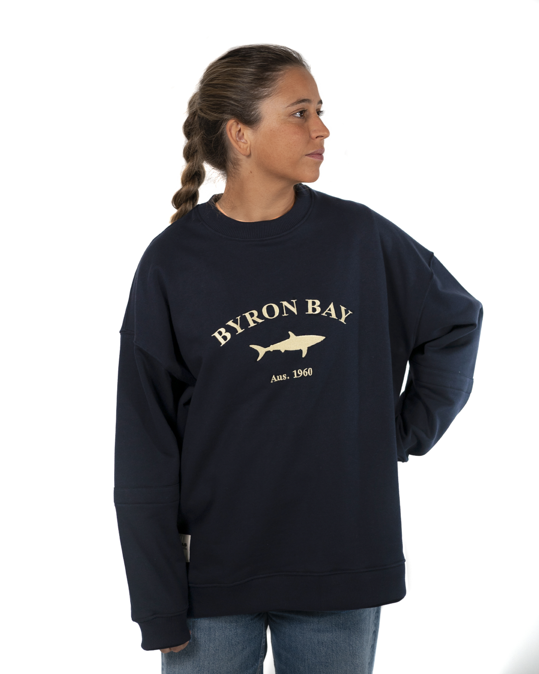 BYRON BAY Blue - Oversized Sweatshirt
