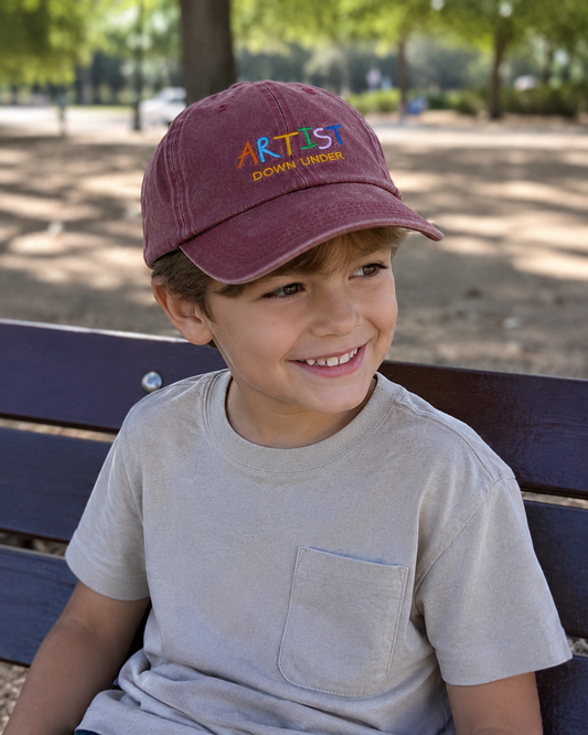 Gorra Down Under KIDS - Granate