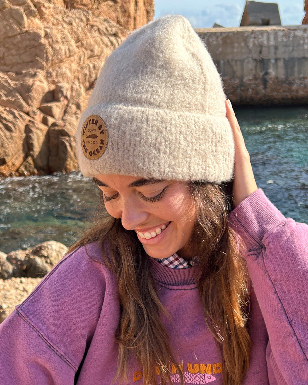 BY THE SEA BEANIE - Beige