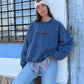 PRE VENTA!! Envíos 20.11 // SEASIDE - Oversized Washed Sweatshirt