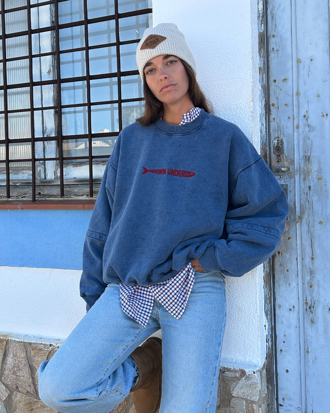 PRE VENTA!! Envíos 20.11 // SEASIDE - Oversized Washed Sweatshirt