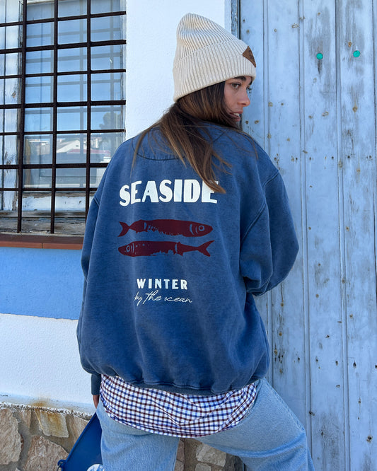 PRE VENTA!! Envíos 20.11 // SEASIDE - Oversized Washed Sweatshirt