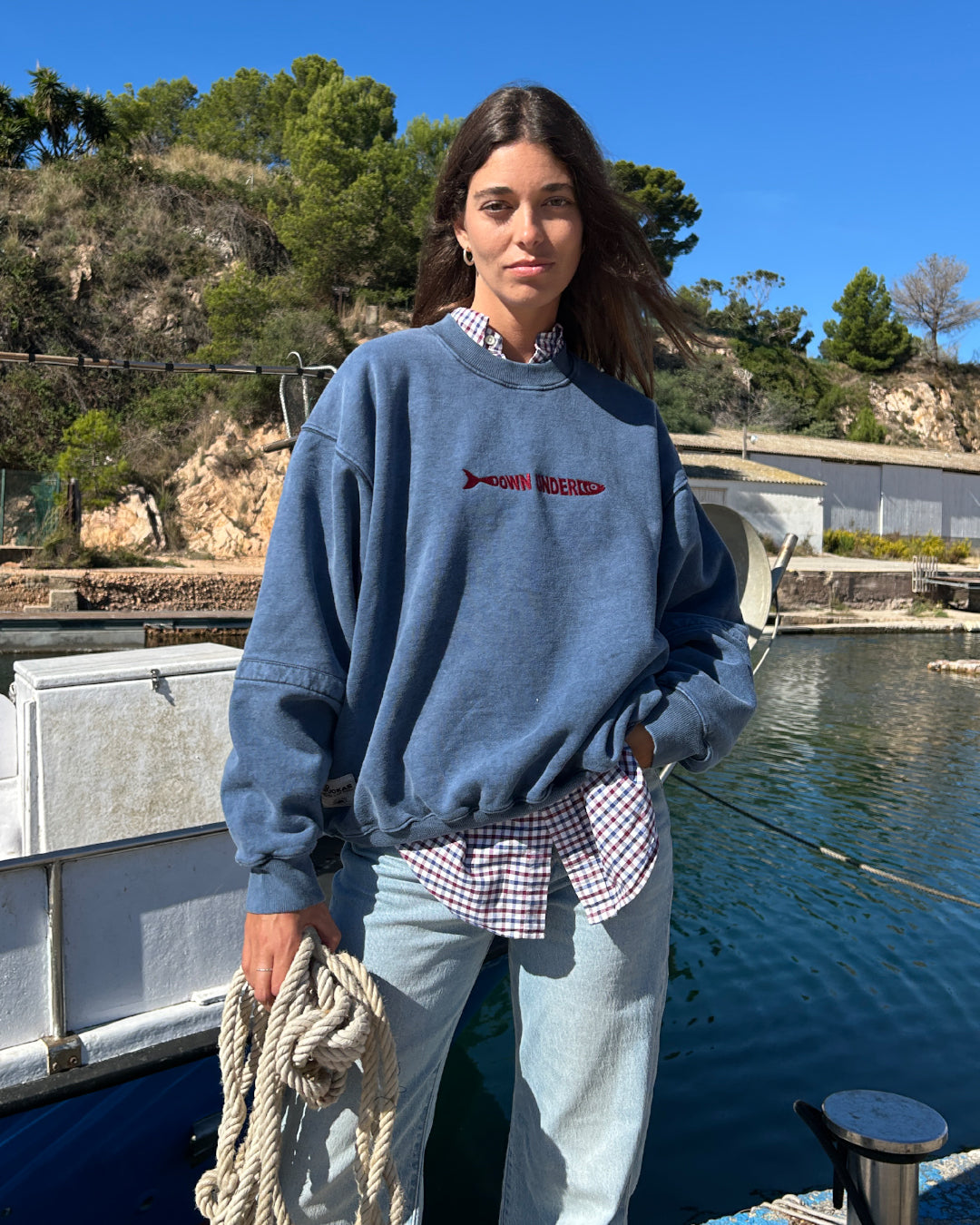 PRE VENTA!! Envíos 20.11 // SEASIDE - Oversized Washed Sweatshirt