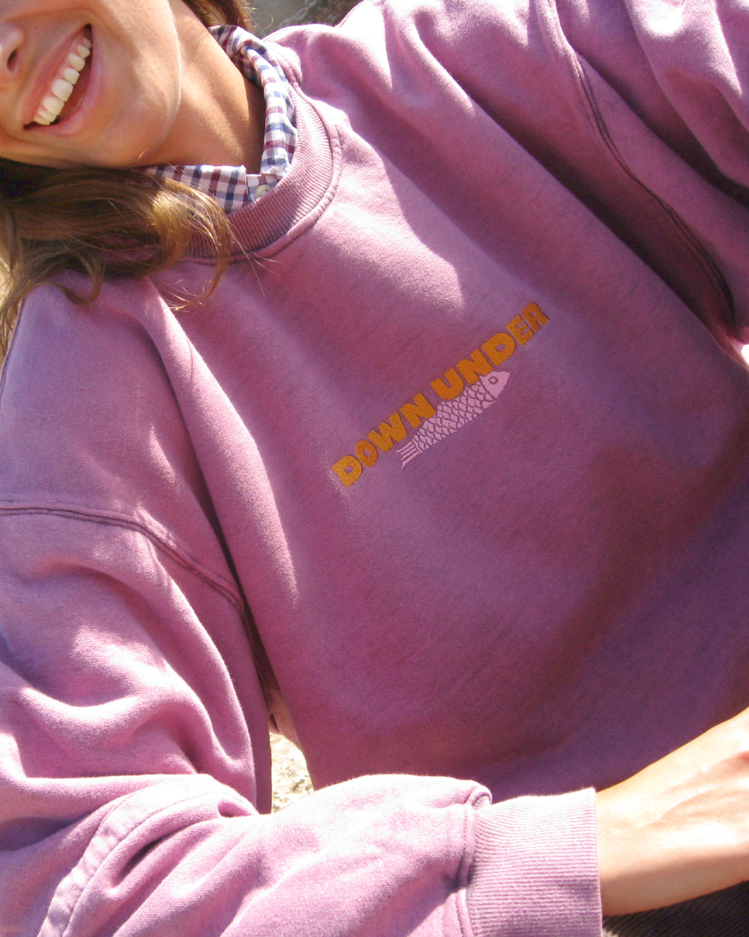 KING PRAWN – Oversized Washed Sweatshirt