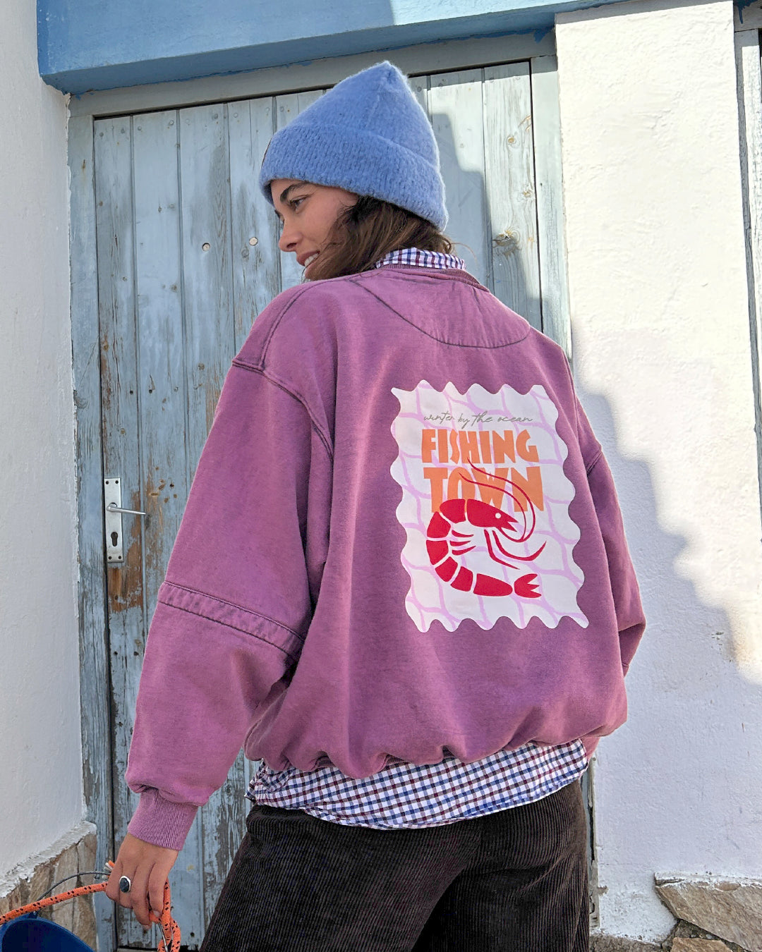 KING PRAWN – Oversized Washed Sweatshirt
