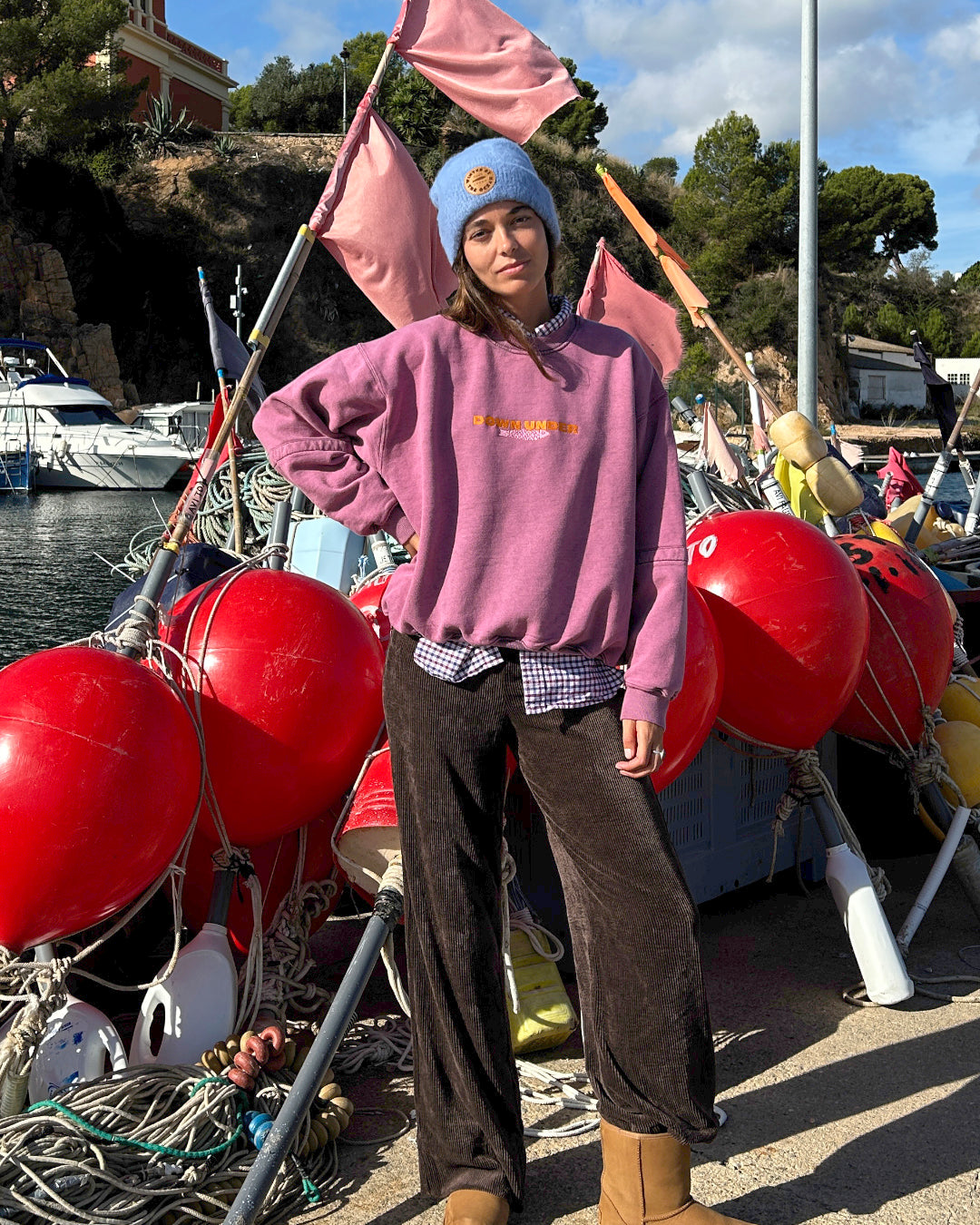 KING PRAWN – Oversized Washed Sweatshirt