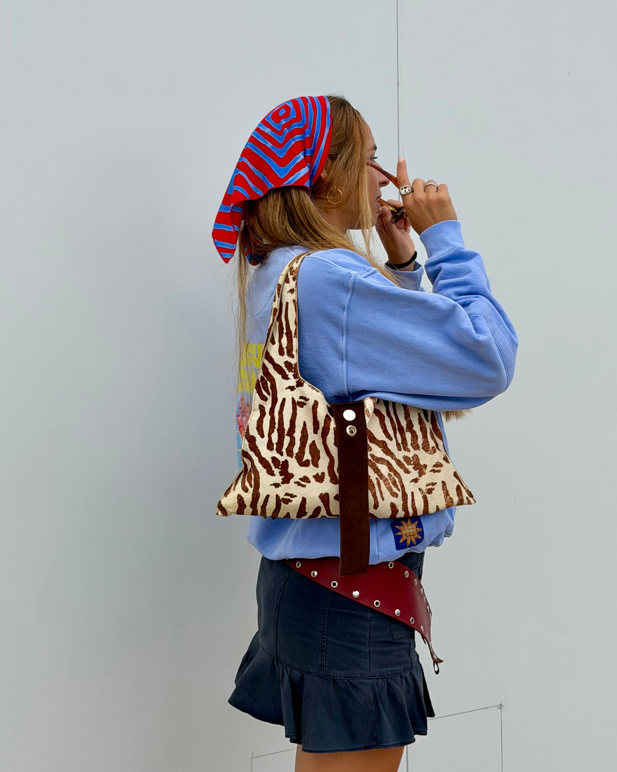 PAÑUELO ZEBRA - Rojo