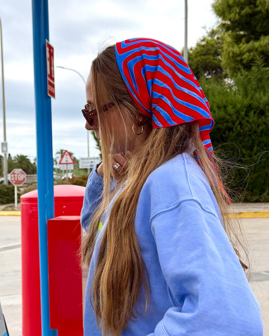 PAÑUELO ZEBRA - Rojo
