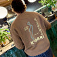 K'GARI Marrón - Oversized Washed Sweatshirt