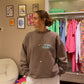 K'GARI Marrón - Oversized Washed Sweatshirt