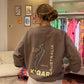 K'GARI Marrón - Oversized Washed Sweatshirt