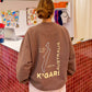 K'GARI Marrón - Oversized Washed Sweatshirt