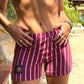 PRE SALE – Ships on 16/07 – La Marinera Pink Striped Shorts
