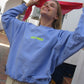 Size M PRE-ORDER – Shipping from 18.06 onwards //// SCUBA CLUB – Oversized Washed Sweatshirt