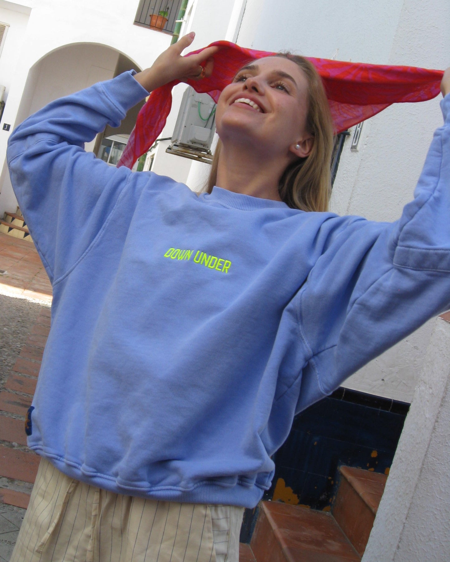 Size M PRE-ORDER – Shipping from 18.06 onwards //// SCUBA CLUB – Oversized Washed Sweatshirt