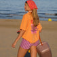 Striped Shorts - La Marinera Pink