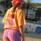 Striped Shorts - La Marinera Pink