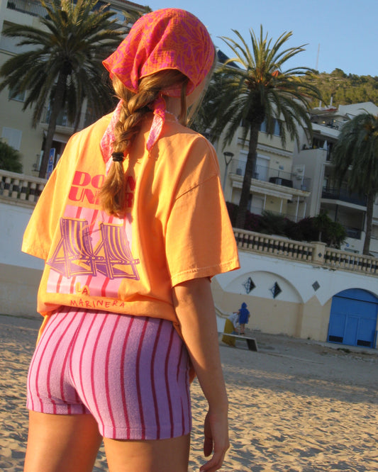 SHORT rayas - La Marinera rosa