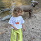 Pantalón vichy amarillo - Wide leg KIDS