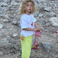Pantalón vichy amarillo - Wide leg KIDS