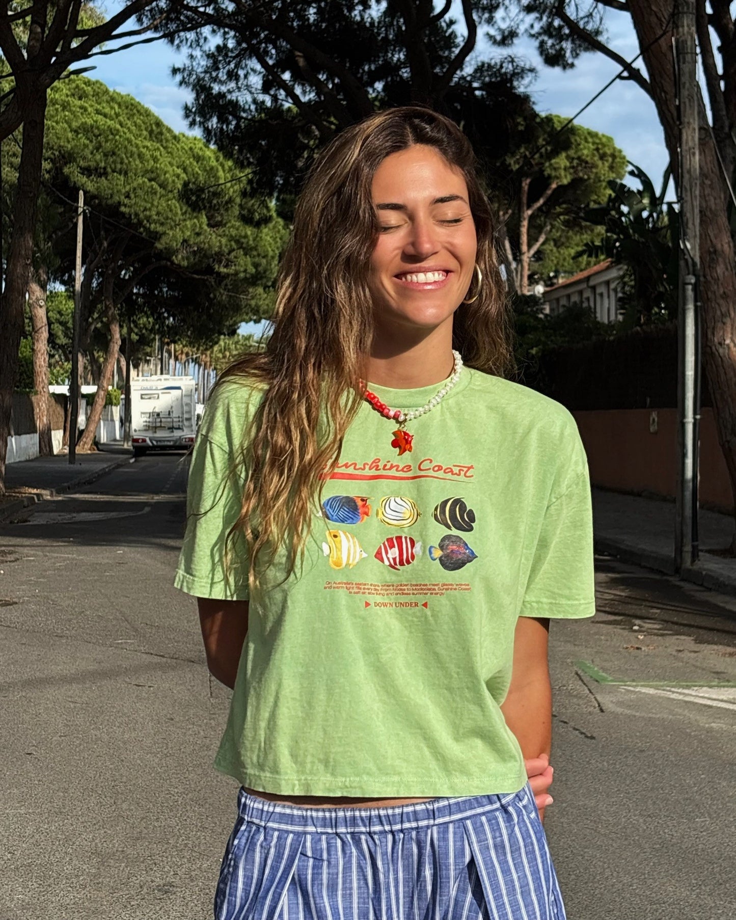 SUNSHINE COAST Cropped T-Shirt