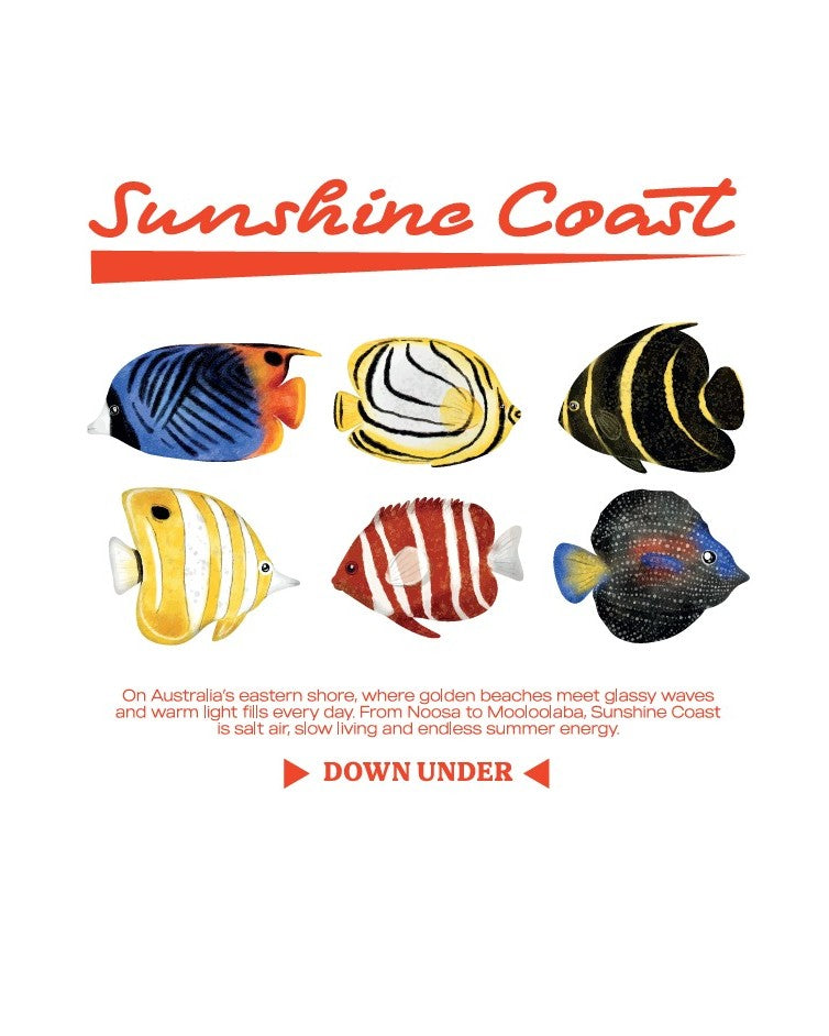 SUNSHINE COAST Cropped T-Shirt