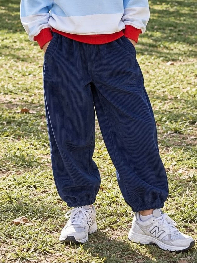 Yellow Gingham Wide Leg Trousers - KIDS