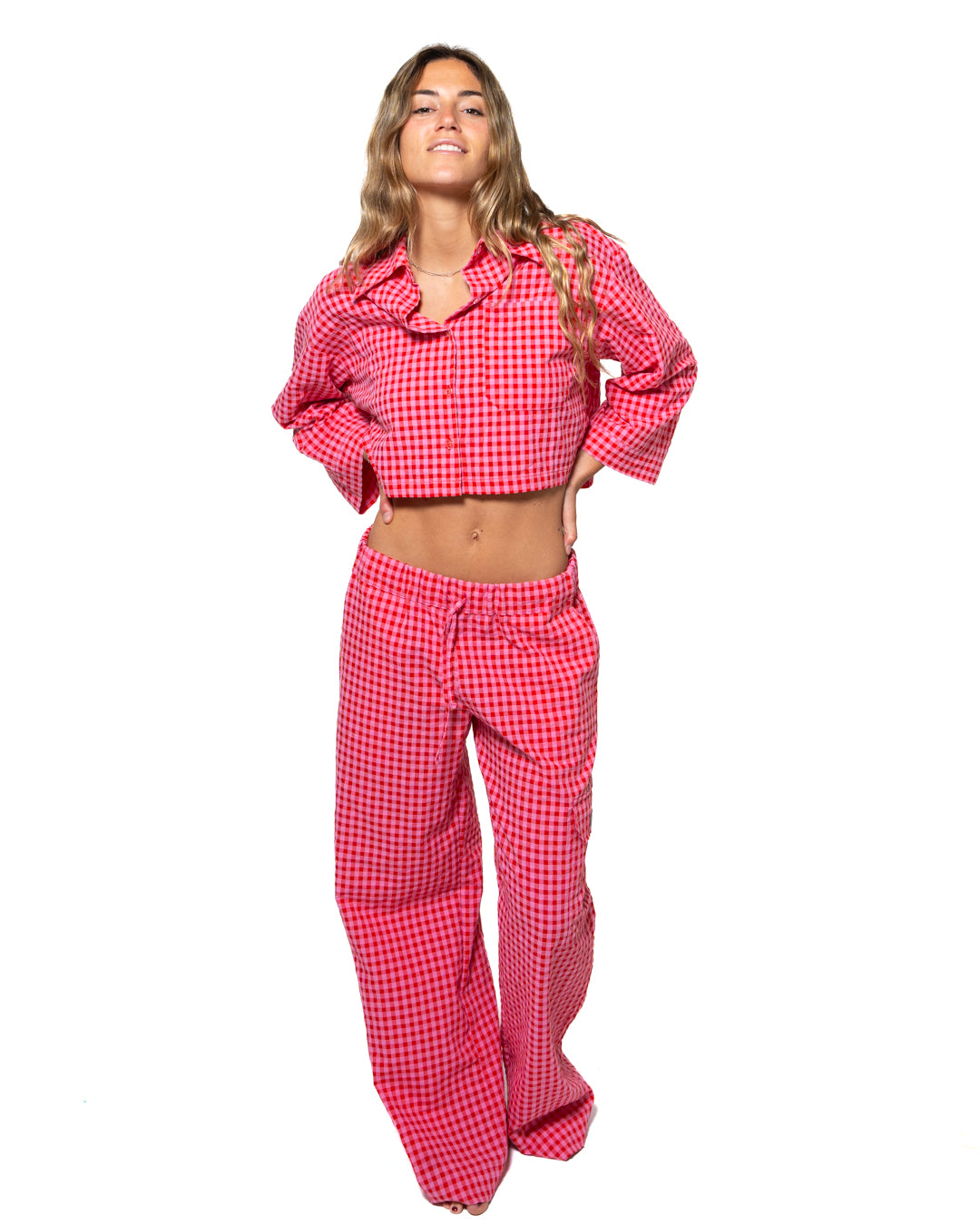 LONG PANTS - RED PEPPER