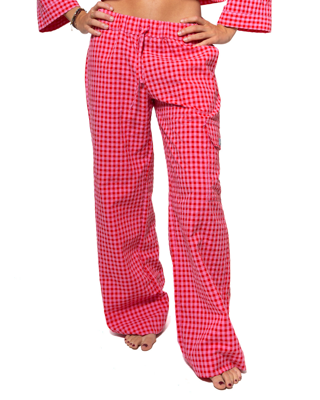 LONG PANTS - RED PEPPER