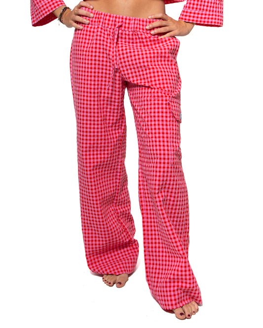 LONG PANTS - RED PEPPER