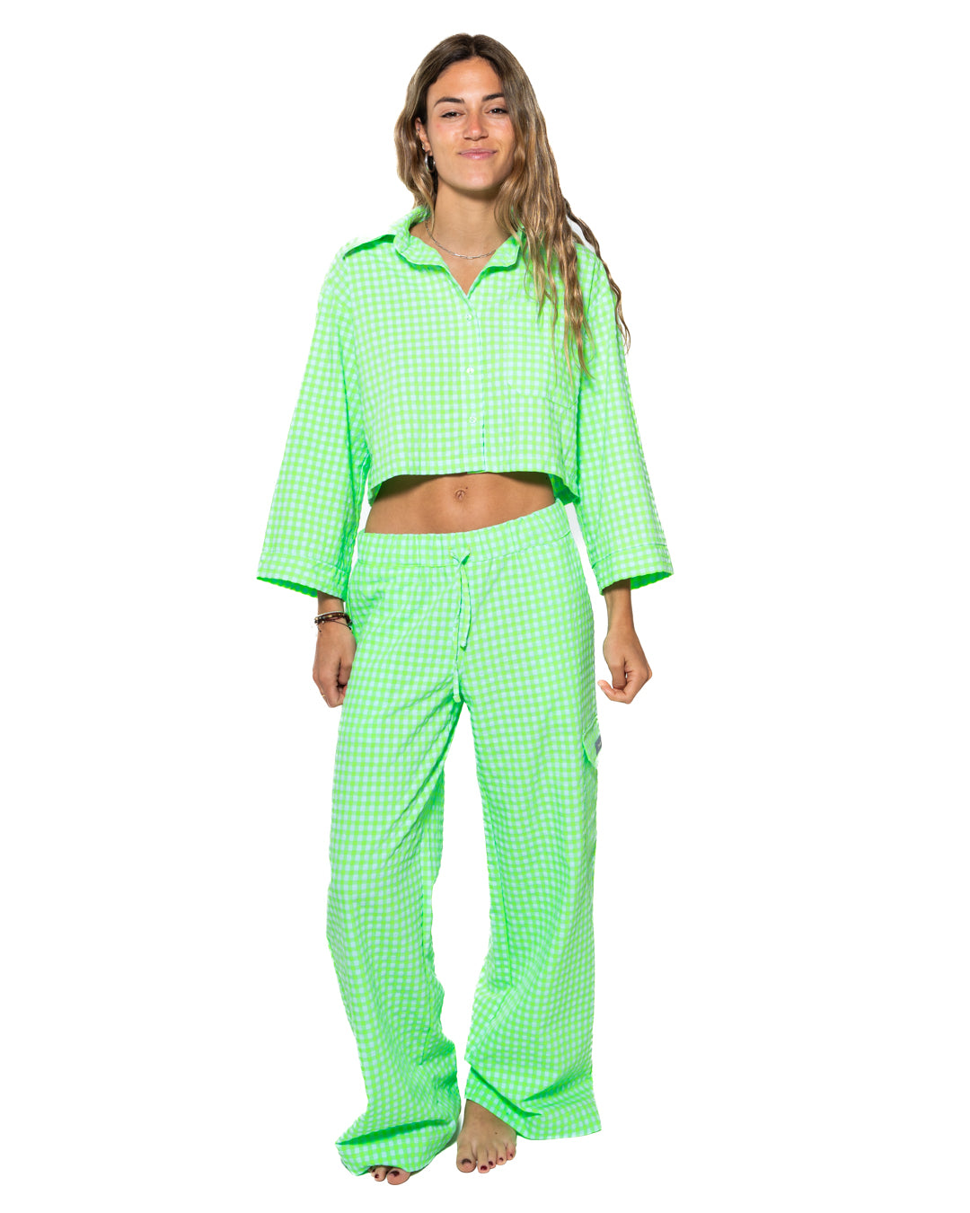 LONG PANTS - LIME